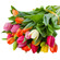 Букет из разноцветных тюльпанов. Мельбурн